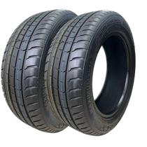 KIT 2 Pneus 205/55R16 Doublestar 91V DH03 Aro16 Corolla Civic Cruze Focus Sentra Cerato A3 408 Carro Passeio