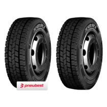 Kit 2 Pneus 215/75R17.5 Borrachudo 16 Lonas 135/133J Robusto E2 Xbri