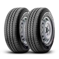 Kit 2 Pneus 225/75R16C Pirelli Chrono 118R Aro 16 Pneu de carga 10 lonas Kit 2 Pneus 225/75R16C Pirelli Chrono 118R Aro 16 Pneu de carga 10 lonas