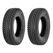 Kit 2 Pneus 275/80R22.5 Borrachudo 16 Lonas 149/146M DR623 Durable