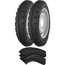 Kit 2 Pneus 400-15 Mtf2 4 Lonas Maggion + Camaras