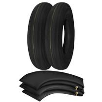 Kit 2 Pneus 750-16 (7.50-16) Implemento 10l Maggion + Câmaras de ar Kit 2 Pneus 750-16 (7.50-16) Implemento 10l Maggion + Câmaras de ar