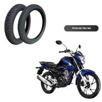 Kit 2 Pneus Aro 18 - Titan / CG / Fan 2.75-18 + 100/90-18 + Câmaras Kit 2 Pneus Aro 18 - Titan / CG / Fan 2.75-18 + 100/90-18 + Câmaras