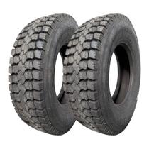 Kit 2 Pneus Bransales Aro 17,5 235/75R17,5 BRD01 18 Lonas 143/141J Borrachudo