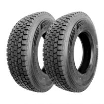 Kit 2 Pneus Double Star Aro 22,5 295/80R22,5 DLD809 18 Lonas 152/149M