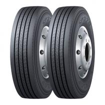 Kit 2 Pneus Dunlop Aro 17 235/75R17,5 SP320 Caminhão Liso 132/130M