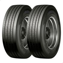 Kit 2 Pneus Haohua Aro 22,5 GS01 Liso 18 Lonas 295/80R22,5 154/149M