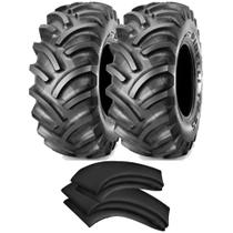 Kit 2 Pneus Máquinas Agrícolas 9.5-24 Tt 6 Lonas Tm95 Pirelli + 2 Camaras