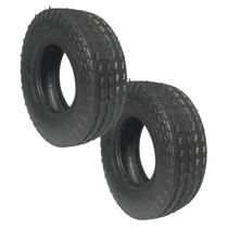 Kit 2 Pneus Para Carrinho Manual 6x2 Capacidade 40KG Borrachas Londrina