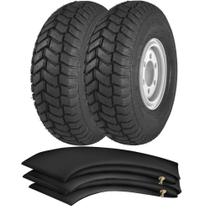 Kit 2 Pneus Para Empilhadeiras Carrinhos 400-8 4 Lonas Forti 2b Maggion + Camaras Kit 2 Pneus Para Empilhadeiras Carrinhos 400-8 4 Lonas Forti 2b Maggion + Camaras