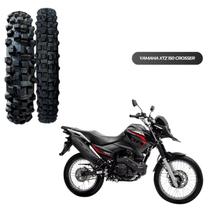 Kit 2 Pneus Trilha 110/90-17 + 90/90-19 Bros 125 150 160 XTZ XRE 190 Crosser 150 XTZ + Brlnde (Redinha)