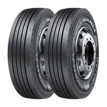 Kit 2 Pneus Wanli Aro 19,5 285/70R19,5 HS768 18 Lonas 150/148J