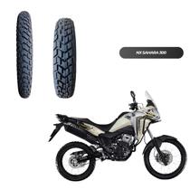 Kit 2 Pneus XTZ 125 XT 225 XRE 300 120/80-18 + 90/90-21