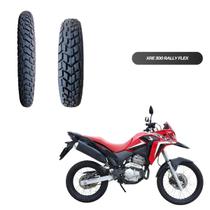 Kit 2 Pneus XTZ 125 XT 225 XRE 300 120/80-18 e 90/90-21