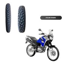 Kit 2 Pneus XTZ 125 XT 225 XRE 300 120/80-18 e 90/90-21