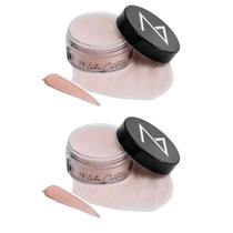 Kit 2 Pó Acrílico Majestic Nails 15g Unha de Gel Cor Nude
