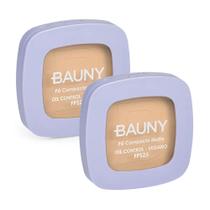 Kit 2 Pó Compacto Bauny Cor 040 10g