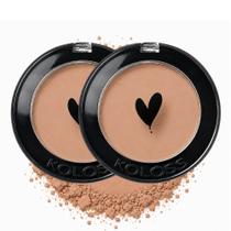 Kit 2 Pó Compacto Facial Cor 04 Koloss Makeup Maquiagem 9,0g Kit 2 Pó Compacto Facial Cor 04 Koloss Makeup Maquiagem 9,0g