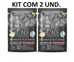 Kit 2 Po Descolorante 50g Diamante Platinado - Probelle