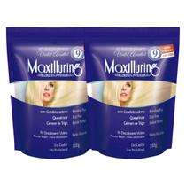Kit 2 Pó Descolorante Ametista Profissional Violeta 9 Tons Efeito Rápido Maxilluring Pouch 300g