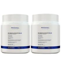 Kit 2 Pó Descolorante Azul Abre até 9 tons 500g ProHall