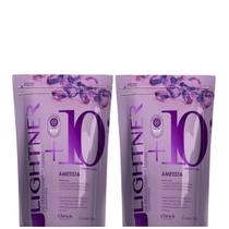 Kit 2 Pó descolorante lightner +10 Ametista Cless 300g