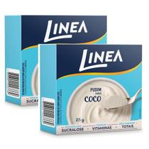Kit 2 Pó para Pudim De Coco Linea 25g