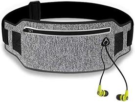 KIT 2 Pochetes Esportivas AjustáveIs até 120 Cm Ideal p/Carregar Celular Dinheiro Documentos Caminhada Corrida