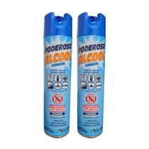 Kit 2 Poderoso Álcool Desinfetante 400ml Cada Kit 2 Poderoso Álcool Desinfetante 400ml Cada