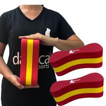 Kit 2 Polibóias Flutuadores De Perna Natação e Hidroginástica Em EVA DF1090-VM Vermelho Dafoca Sports