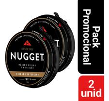 Kit 2 Polidor De Sapato Cera Em Pasta Nugget Preto 36g