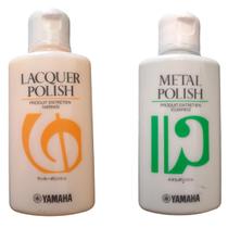 Kit 2 Polidores Yamaha Lacquer e Metal Polish