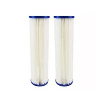 Kit 2 Polipropileno Plissado Lavável 10 X 2 1/2 10 Micras