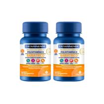 Kit 2 Polivitamínico Bariátrico Laranja 30 Comp Catarinense
