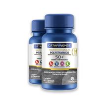 Kit 2 Polivitamínico Sênior +50 Catarinense 60 Cápsulas Kit 2 Polivitamínico Sênior +50 Catarinense 60 Cápsulas