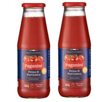 Kit 2 Polpa Tomate Italiana Paganini 690g Kit 2 Polpa Tomate Italiana Paganini 690g