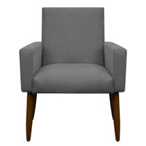 Kit 2 poltronas com Puff redondo para sala Nina Kit 2 poltronas com Puff redondo para sala Nina