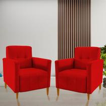 Kit 2 Poltronas Decorativa VRM20R