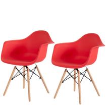 Kit 2 Poltronas Decorativas Charles Eames Eiffel 132PP