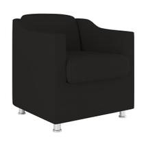 Kit 2 Poltronas Decorativas Tilla Consultório Recepção Sala Suede