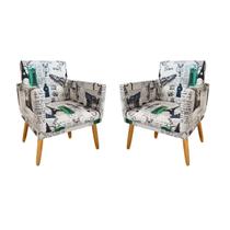 kit 2 Poltronas Nina Decorativas Suede Paris Azul E Verde Rodapé- Maitê Moda Casa kit 2 Poltronas Nina Decorativas Suede Paris Azul E Verde Rodapé- Maitê Moda Casa