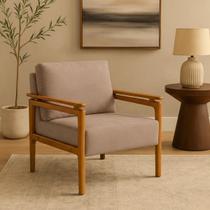 Kit 2 Poltronas Yasmin Para Sala De Estar Ou Varanda Gourmet Decorativa Estofada Em Veludo