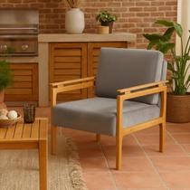 Kit 2 Poltronas Yasmin Para Sala De Estar Ou Varanda Gourmet Decorativa Estofada Em Veludo