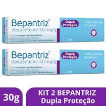 Kit 2 Pomada Bepantriz Dupla Proteção Dermo 30g - Cimed