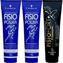 Kit 2 Pomada Fisio Power 150G + 1 Pomada Fisiofort Premium
