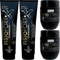 Kit 2 Pomada Fisiofort Premium 150g 2 Fisiofort Premium 240g