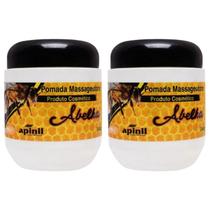 Kit 2 Pomada Massageadora Abelha Desconforto Muscular