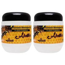 Kit 2 Pomada Massageadora Abelha Desconforto Muscular