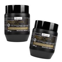 Kit 2 Pomada Massageadora FisioFort Premium 240g Embalagem Preta Massagem Creme Para Dor Articulação Kit 2 Pomada Massageadora FisioFort Premium 240g Embalagem Preta Massagem Creme Para Dor Articulação