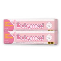 Kit 2 Pomada para assaduras Babymed rosa 45g Cimed Kit 2 Pomada para assaduras Babymed rosa 45g Cimed